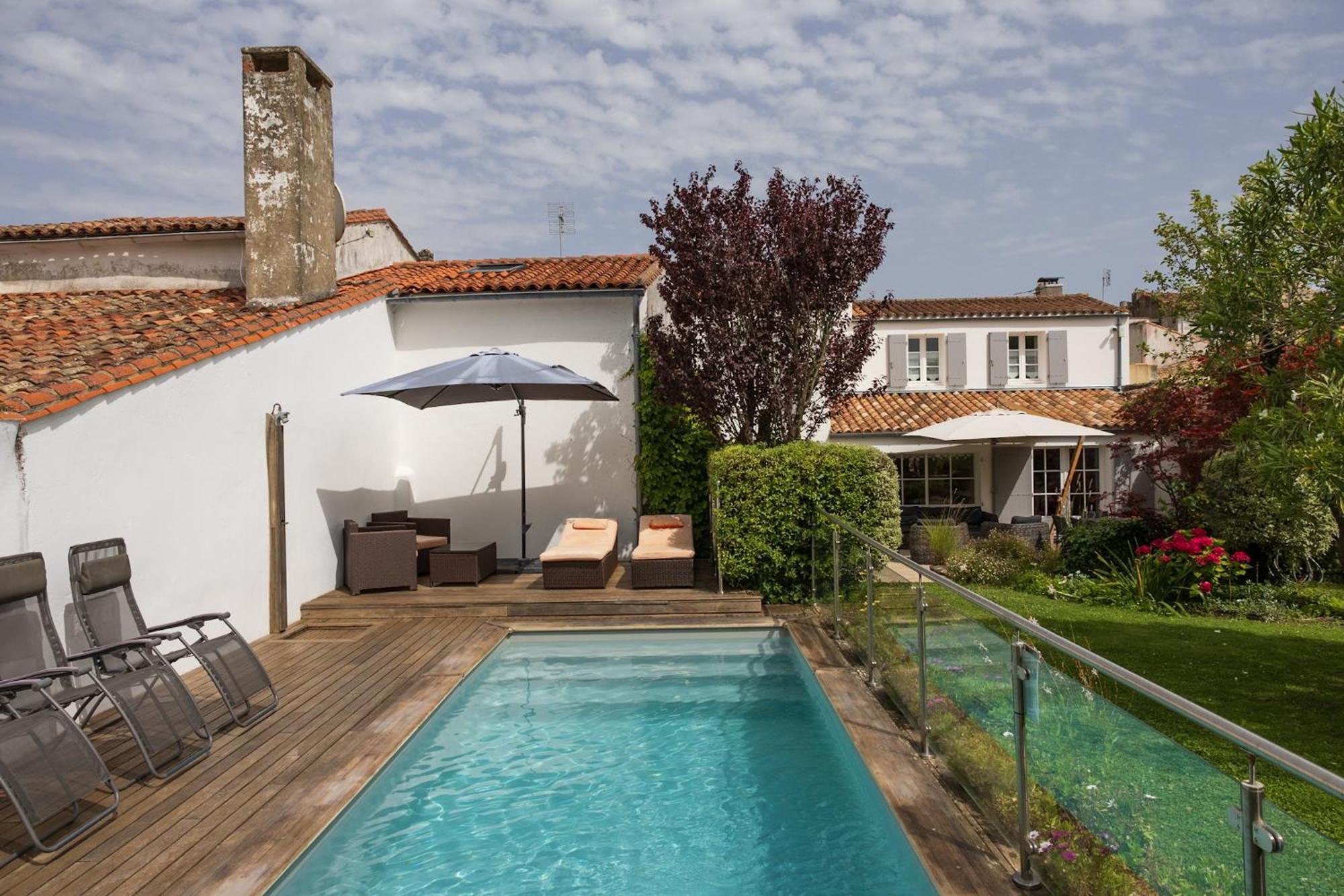 La Martinoise Garden Hotell Saint-Martin-de-Ré Rum bild